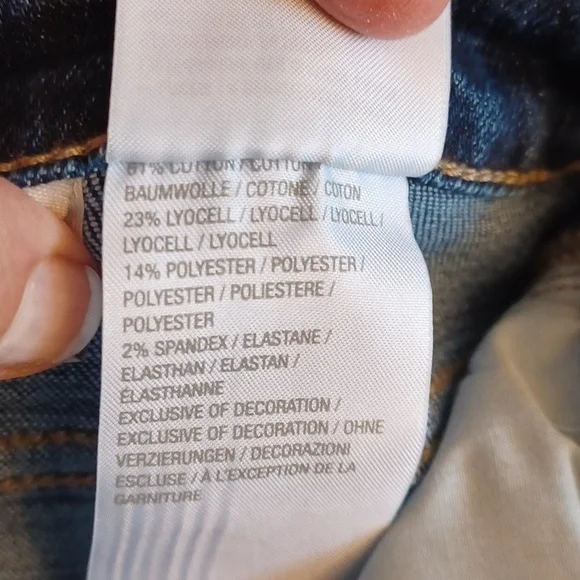 LOGO by Lori Goldstein jeans capris womens size 10 - Picture 6 of 8